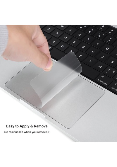Novstrap Apple Uyumlu MacBook Pro 14 İnç M1 M2 A2442 A2779 İle Touchpad Trackpad Koruyucu Film
