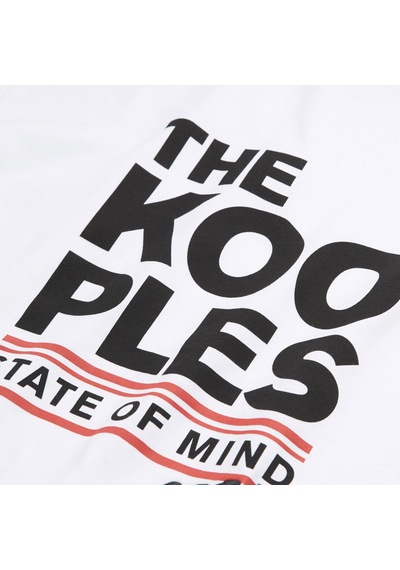 The Kooples Erkek Beyaz T-shırt
