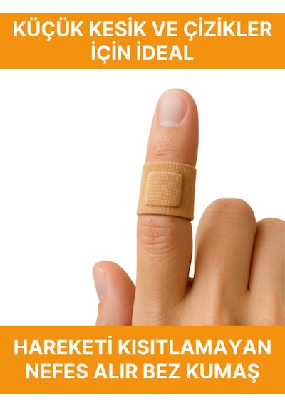 Bez Yara Bandı 30 Paket X 10 Lu Toplam 300 Adet İlk Yardım Bandı