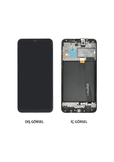 Teknonet Samsung Galaxy A10 Uyumlu Hk Lcd+dokunmatik+çıtalı