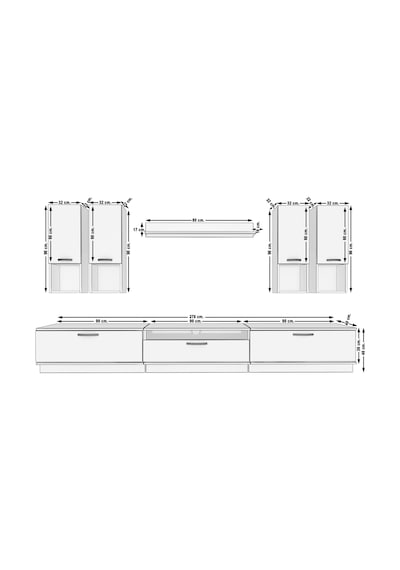 Decoraktiv Trendstyle 8da Mdf Tv Ünitesi Tv Sehpası - Pera Antrasit Antrasit - Açık Ceviz Decoraktiv Trendstyle 8da Mdf Tv Ünitesi Tv Sehpası - Pera Antrasit Antrasit - Açık Ceviz
