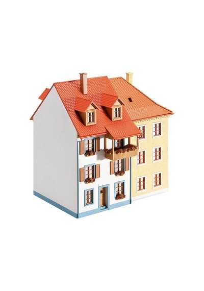 1/87 Kasaba Apartmanı 2 Adet Maketi, Faller 130496
