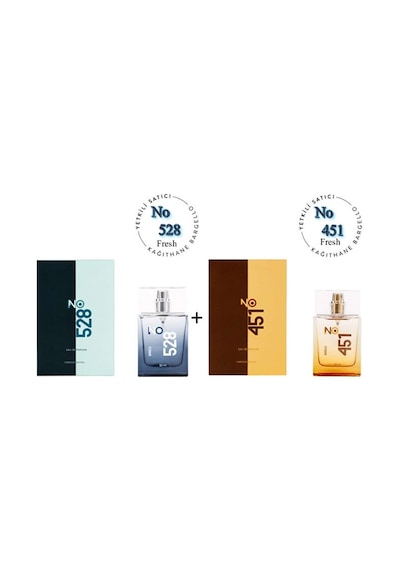 Bargello No: 528 + No:451 Erkek / Unisex Parfüm EDP 50 ML Fresh - Mnms50no Baharat