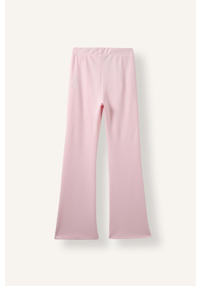 Defacto Flare Fit Elastik Bağlamalı Bel Modal Pantolon G9445ax26wnpn74 Pembe-pn74