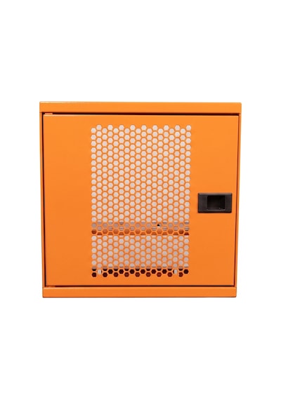 Alfafonet Wifi Box 280 Duvar Tipi Modem Ve Wifi Kutusu 280x120x280 Mm Turuncu Perfore Metal Kapak Montajlı
