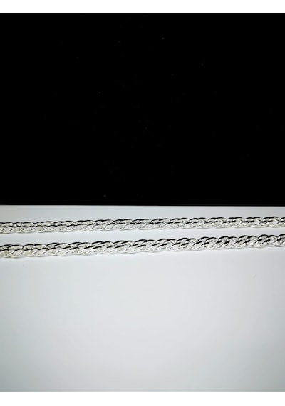 Omar Silver Erkek Rambo Gümüş Kolye Zincir 6,5 Mm