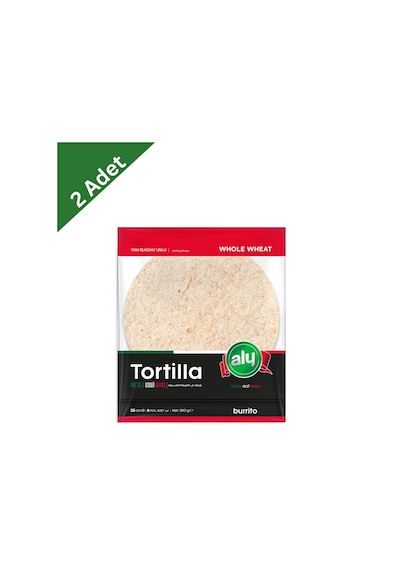 Aly Tam Buğday Lavaş Tortilla 6 Lı X2 Adet - Dürümler İçin Lif Kaynağı