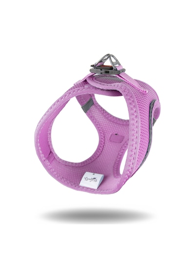 Air-Mesh Küçük ve Orta Irk Kedi Köpek Göğüs Tasması - Yumuşak, Nefes Alabilir, Dayanıklı LİLA S