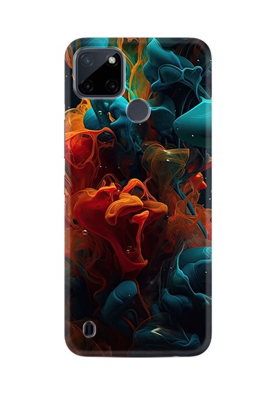 Realme C25y Kılıf Boutique Baskılı Resimli Renk Cümbüşü Pcode -070