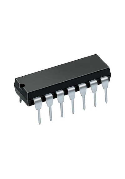 74Ls74 Flip-Flop Entegresi - Dıp-14