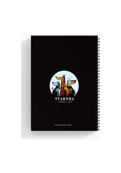 A5 İkili Defter Seti, Geniş Çizgili Perforajlı Açık Gri