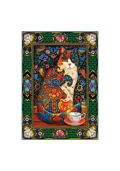 Art Puzzle 1000 Parça Puzzle Asil Kedi
