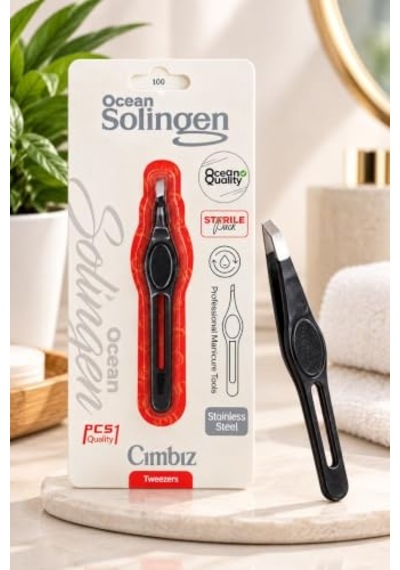 Profesyonel Cımbız, Paslanmaz Çelik, Eğimli Uç