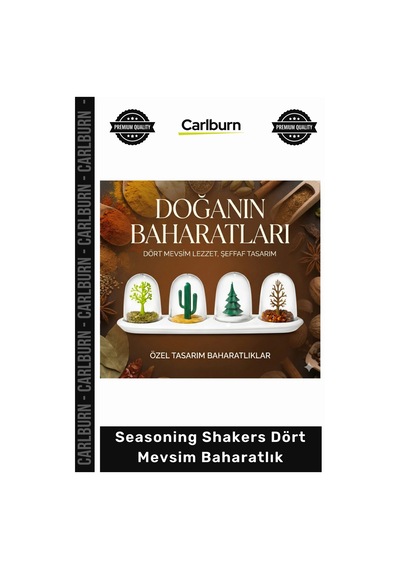 Baharatlık Estetik Kar Küresi Tasarım Mutfak Baharat Set Seasoning Shakers Dört Mevsim Baharatlık Diğer