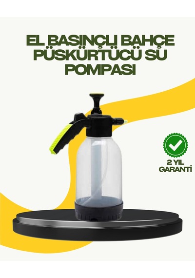 Mey İthalat Manuel Basınçlı Köpük Püskürtücü Ayarlanabilir Nozullu 2 Litre Araba Yıkama