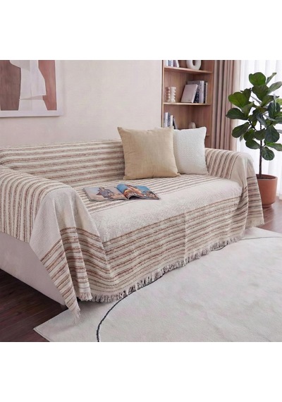 Kanepe, Koltuk Ve Yatak Örtüsü - 240x260 Cm - Bambuviskon Kumaş - Nefes Alır Ve Yakmaz - Oturma Odası Ve Yatak Odası Dekorasyonu - Hafif Yazlık Battaniye - Bej Çok Renkli Kanepe, Koltuk Ve Yatak Örtüsü - 240x260 Cm - Bambuviskon Kumaş - Nefes Alır Ve Yakmaz - Oturma Odası Ve Yatak Odası Dekorasyonu - Hafif Yazlık Battaniye - Bej Çok Renkli