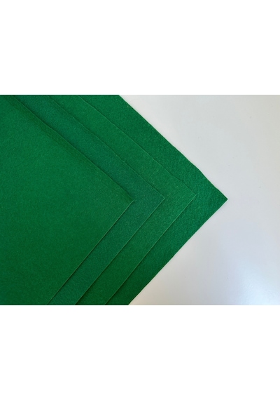 Koyu Yeşil Metrelik Ince Keçe Kumaş Keçe 1 Mm Aktivite Keçesi Renkli Keçe 1 Metre 100 Cm X 100 Cm