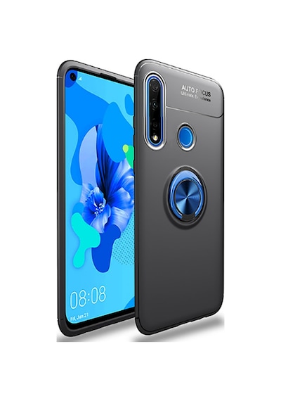 Huawei P40 Lite E Kılıf Zore Ravel Silikon Kapak Kırmızı
