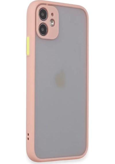 Newface Apple İphone 11 Kılıf Montreal Silikon Kapak - Pembe