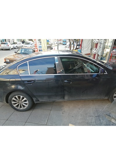 Volkswagen Passat B7 Krom Cam Direği 2012-2014 Paslanmaz Çelik