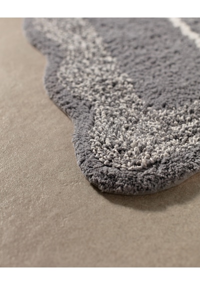 Madame Coco Gordes Banyo Paspası - Gri - 50x80 Cm Bapa0000000020 Gri