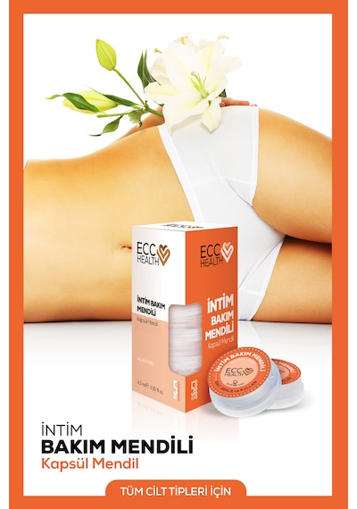 İntim Bakım Mendili 5 Li Genital Bölge Temizleme Ve Ferahlık Mendili Ph Dengeli, Aloe Vera & Bisabolol İçerikli