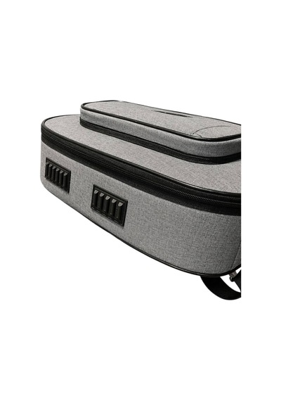 Gri Keten Profesyonel Gigbag Klasik Gitar Kılıf-çanta-su Geçirmez