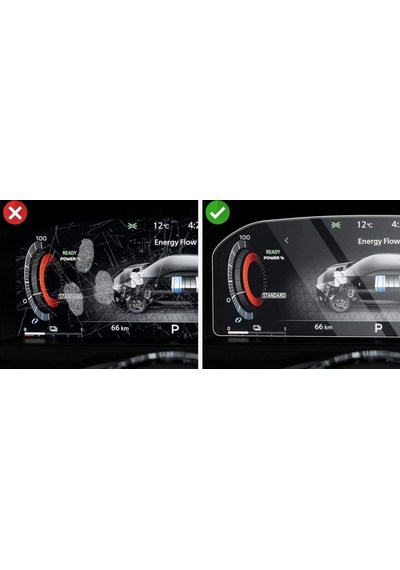 Nissan X-trail 12.3 İnç Dijital Gösterge Ekran Koruyucu Nano
