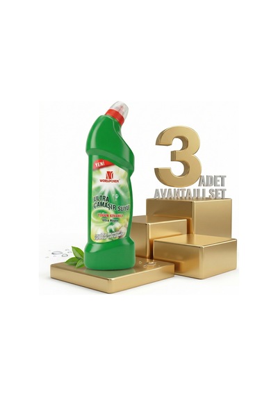 Worldchem Ultra Çamaşır Suyu 3x750 Ml Diğer