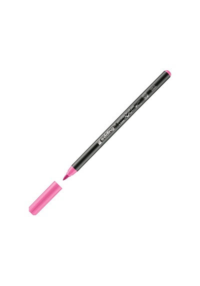 Edding Porselen Kalemi Fırça Uçlu 1-4 Mm Pembe 4200 Çok Renkli