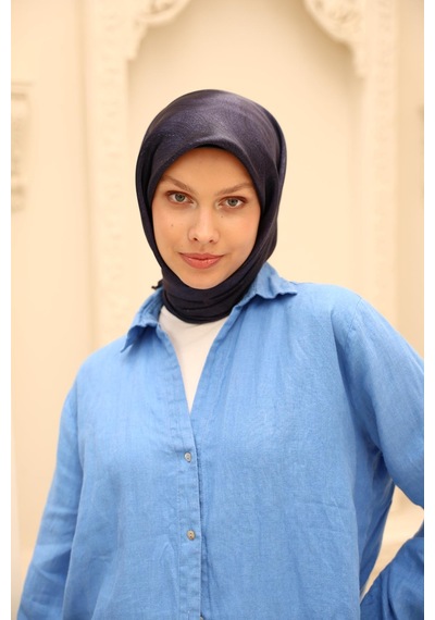 Silk Home Shiny Eşarp 75010-25 Lacivert, Lila