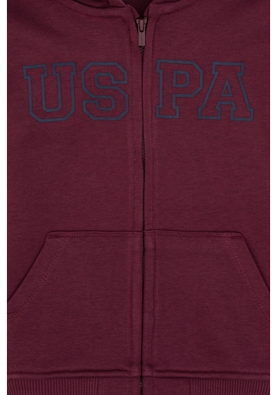 U.s. Polo Assn. Erkek Çocuk Plum Hırka Örme 50313844-vr177 New Plum