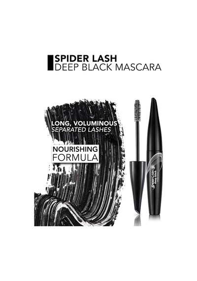Flormar Hacim Veren Maskara Siyah - Spider Lash Mascara - 001 Deep Black - 8690604110643