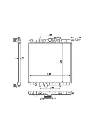 Kale 2038011ab Motor Radyatoru