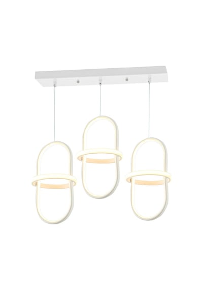 Tt006-3S-By Tt Aydınlatma Minyon Modeli 3 Lü Mat Beyaz Sıralı Led