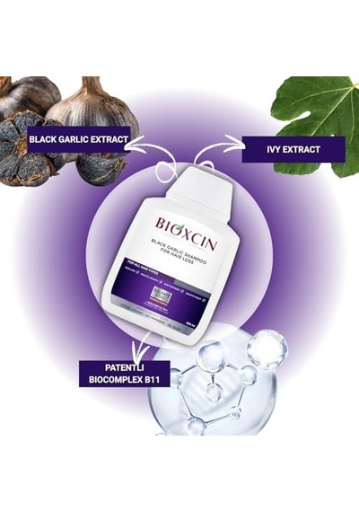 Siyah Sarımsak Şampuan 3 X 300 Ml Saç Dökülmesine Karşı, Biocomplex B11 Ve Bitki Ekstreli Güçlendirici Formül 3 Al 2 Öde