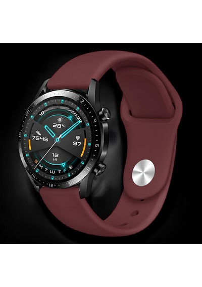 Mi Watch Color İçin Uyumlu 22mm Silikon Kordon