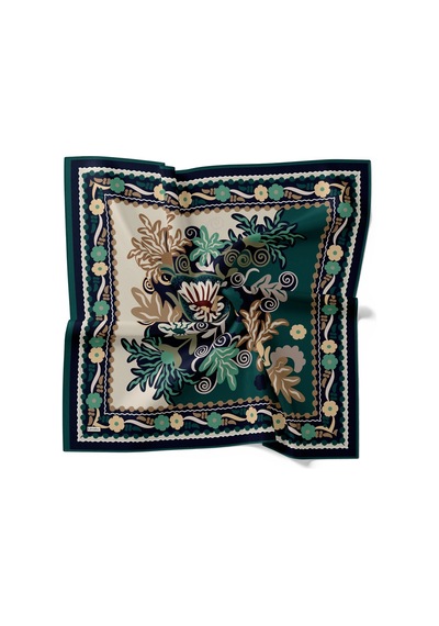 Levidor Royal Eşarp Etnik Desen Lacivert lacivert
