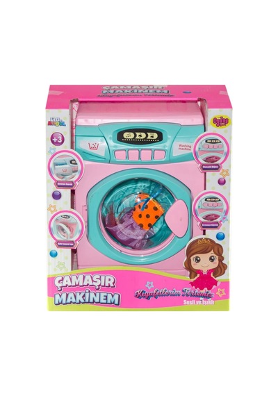 02608 Sesli Ve Işıklı Çamaşır Makinesi -