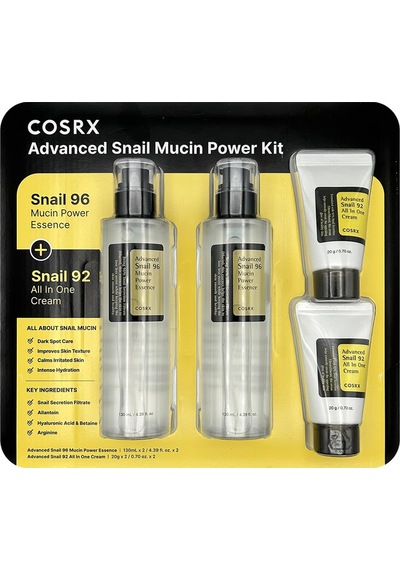 Cosrx Advanced Snail Salyangoz Özlü Cilt Bakım Seti 4 Parça