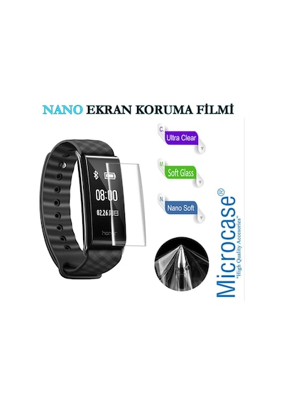 Microcase Huawei Band A2 Watch Nano Esnek Ekran Koruma Filmi