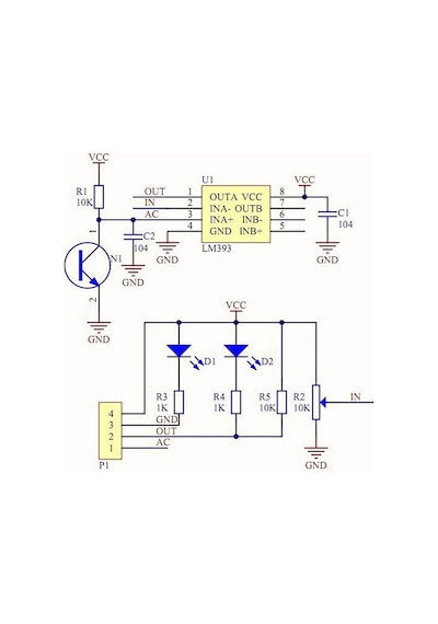 Lm393 Light Sensör Modül Işık Fotosel Işığa Duyarlı Dijital Çıkış