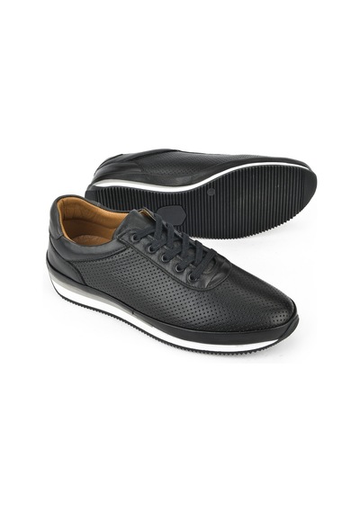 Ziya, Erkek Hakiki Deri Sneaker 1511002z063 Siyah 1511002z063 000 Siyah