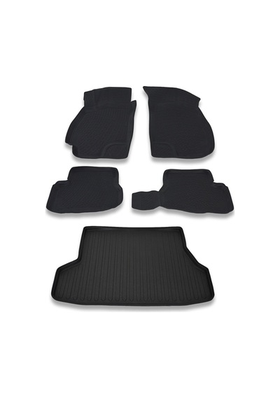 Hyundai Accent Milenyum 2000-2003 Paspas ve Bagaj Havuzu Seti Siyah
