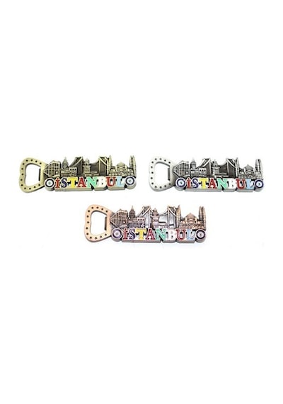 İstanbul Temalı Metal Magnet Ve Açacak Model 3