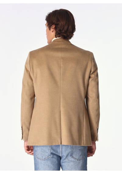 Fabrika Comfort Deve Tüyü Erkek Ceket Regular Fit Düz Ceket Fc4wm-ckt 2409 Camel