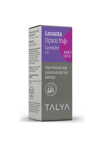 Talya %100 Saf ve Doğal Buhurdanlık ve Difüzör İçin Lavanta Uçucu Yağı 10 ML