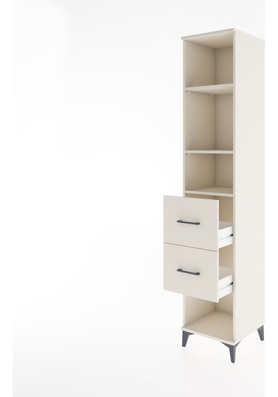 Hyperion Dolap 3 Raflı 2 Çekmeceli 44x44x221 Aytaşı-aytaşı Aytaşı