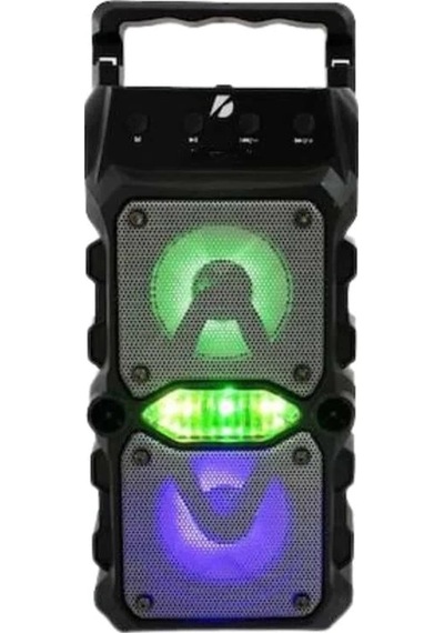 Mey İthalat Taşınabilir Kablosuz Bluetooth Hoparlör Uzun Pil Ömrü Led Işıklı