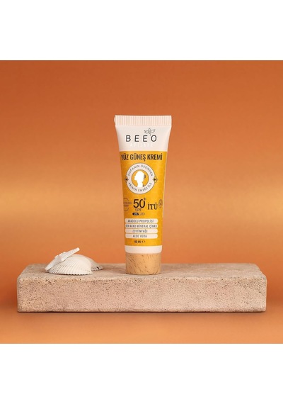 Tr Bee'o Propolisli Yüksek Koruma Yüz Güneş Kremi, 50+ Spf, 40 Ml